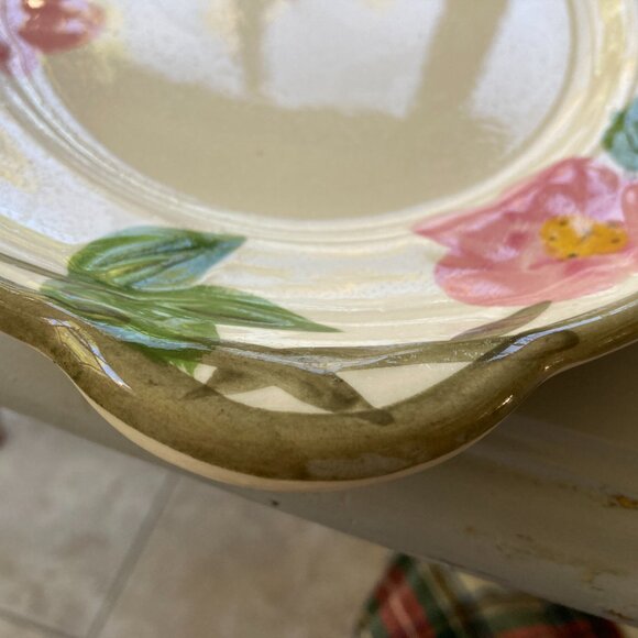 Fransiscian Dessert Rose Serving Platter 14"X10 Vintage - Picture 4 of 6